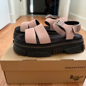 Dr. Martens Blush Pink Chunky Sandals